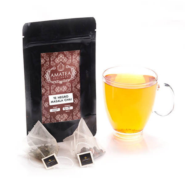 Black Tea Masala Chai (Pack x12 Pyramids)