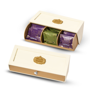 Amatea tea shop tea gift cajonera