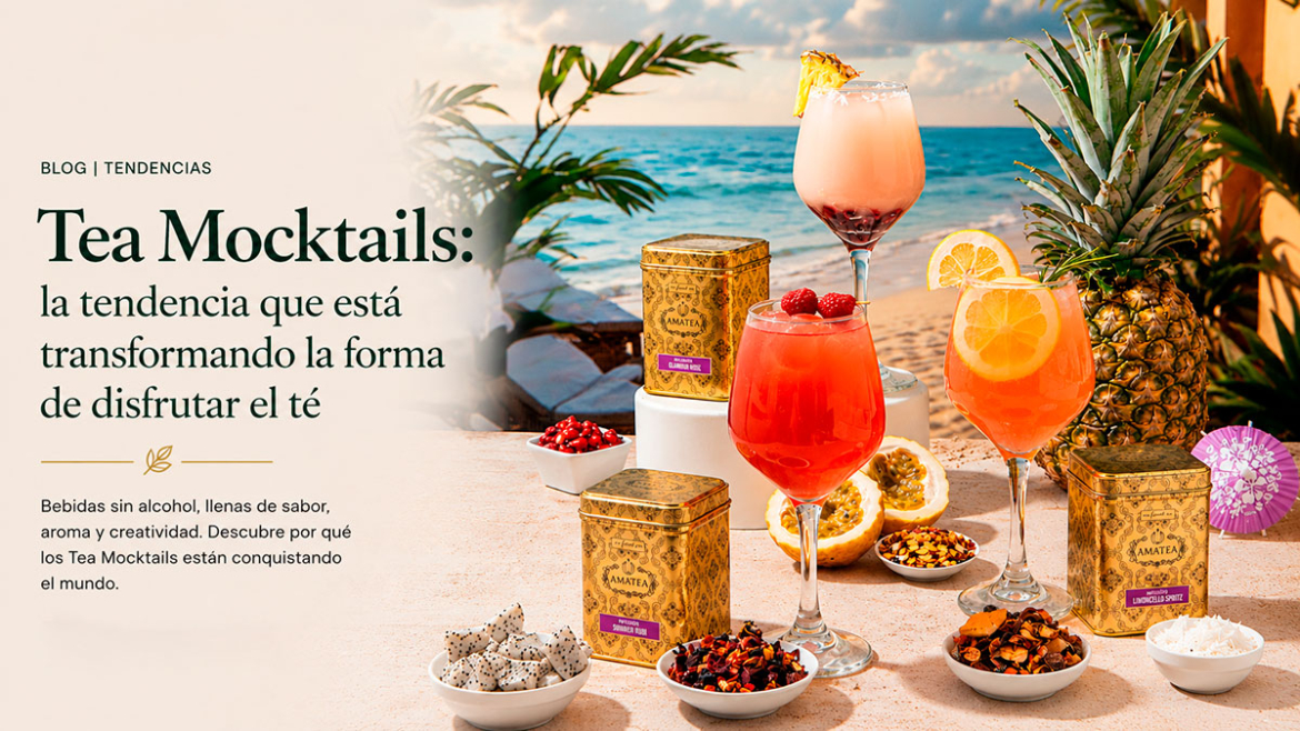 Tea Mocktails: la tendencia que está transformando la forma de disfrutar el té